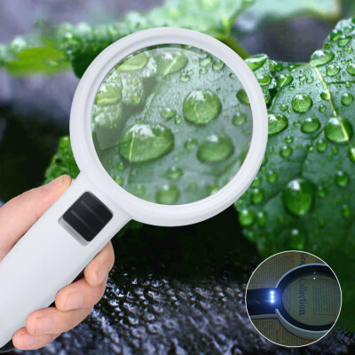 

Willstar 30X Handheld Magnifier Reading Magnifying Glass Loupe With LED Light Perfect