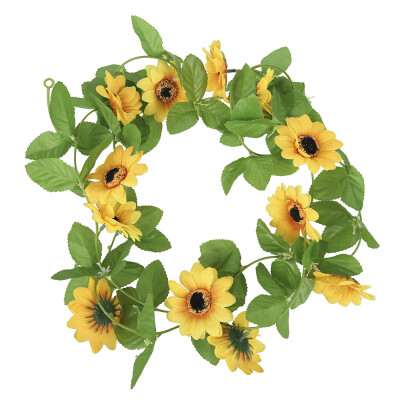 

Willstar 26M Artificial Sunflower Garland Fake Flowers Ivy Silk Leaf Plants Home Decor