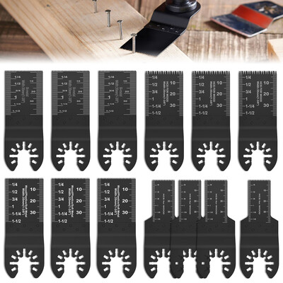 

Willstar 13 X Universal DIY Saw Blades 34mm New Cutte Bi-metal Oscillating Multi Tool NEW