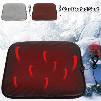 

Universal USB Heated Car Seat Cushion Cover Seat Heater Warmer Winter Cushion for Sedan Car SUVTruckPickupHomeOffice