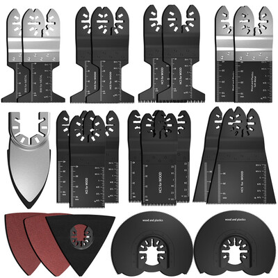 

40Pcs Saw Blade Cutter Wood High Carbon Steel Oscillating Multi Tool