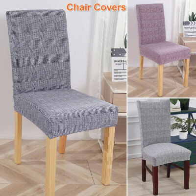 

2020 New Chair Cushion Covers Chair Covers Spandex Stretch Dining Seat Chair Protector Slipcover Room Home Decor