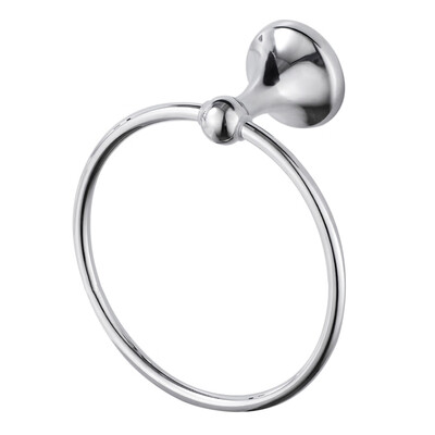 

Hand Towel Holder Wall Mount round Towel Rack Towel Ring Bathroom Decor