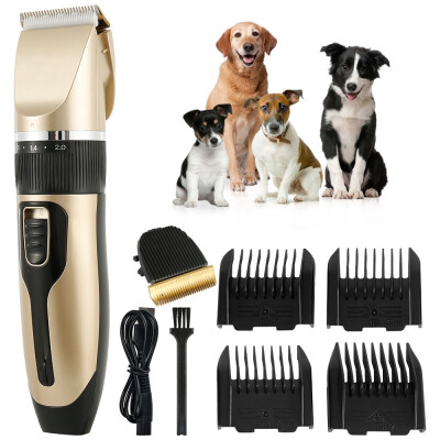 

Professional USB Rechargeable Pet Hair Clipper Low Noise Pet Beauty Hair Clipper Set