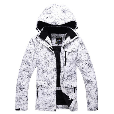 

Saenshing Winter Ski Jacket Men Waterproof Super Warm Snowboard Snow Jacket Male Skiing Snowboarding Camping Hooded Coats -3XL
