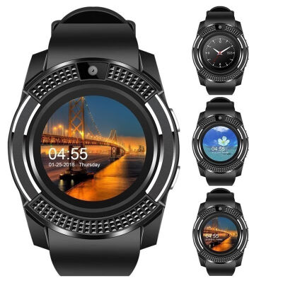 

V8 SmartWatch Bluetooth Smartwatch Touch Screen Wrist Watch with CameraSIM Card Slot Waterproof Smart Watch DZ09 X6 VS M2 A1