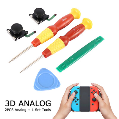 

2 Set Thumb Stick Joystick Replacement 3D Analog For Nintendo Switch NS Joy-Con
