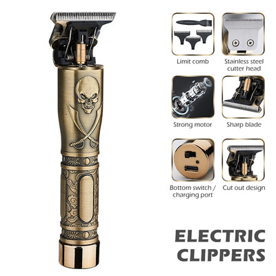 

Willstar Pro Li Battery Fast Chrge T-Outliner Skeleton Cordless Trimmer for Barber Electric Hair Clipper Machine Shaver for Men