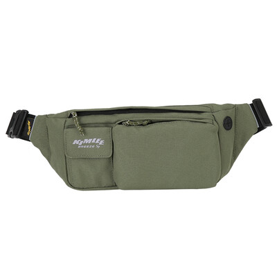 

KIMLEE Waist Belt Bum Pouch chest bag Fanny Pack Waterproof Zip Bag Camping Running Hiking