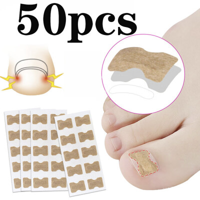 

Willstar 50 Pcs Nail Care Patch Pedicure Tools Ingrown Toenail Foot Corrector Stickers Toenail Repair Paronychia Treatment