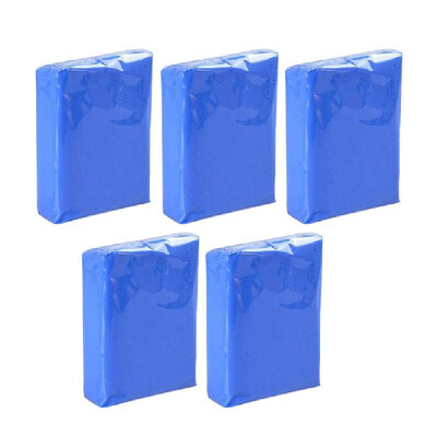 

5Pcs Car Auto Magic Clean Clay Bar Detailing Wash Sludge Mud Remove Blue