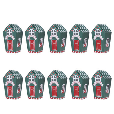 

Willstar Christmas Gingerhouse Party Paper Favour Candy Sweets Gift Boxes