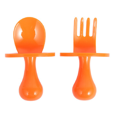 

Willstar Baby Fork Spoon Safe PP High Temperature Endurance for Toddler Feeding Spoon&Fork Set