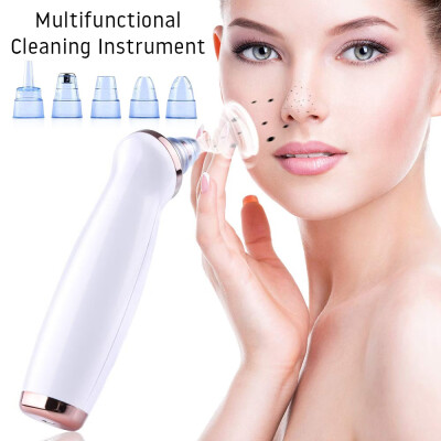 

Electric Vacuum Blackhead Remover Suction Cleaner Acne Facial Skin Pore Cleanser