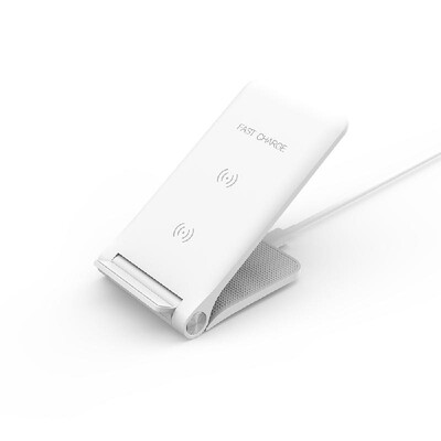 

EKW-906 Wireless Charger Qi Wireless Charger Charging Pad for iPhone X 8 7 Plus S9 S8 Plus