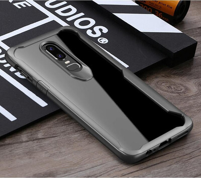 

Silicone Transparent Tempered Glass Phone Cases For Oneplus 6 Cases Business Dirt-Resistant Fitted Cases For Oneplus5 5T