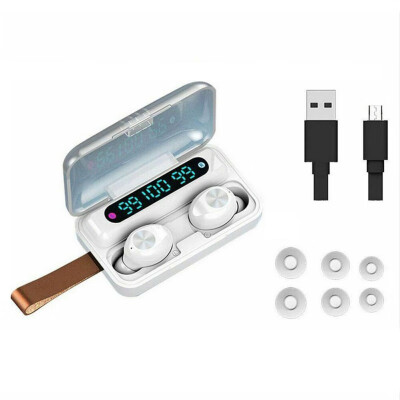 

9D Wireless Bluetooth Earphone V50 Sport Wireless Headphone Led Display Touch Control Stereo Earphones With Microphone