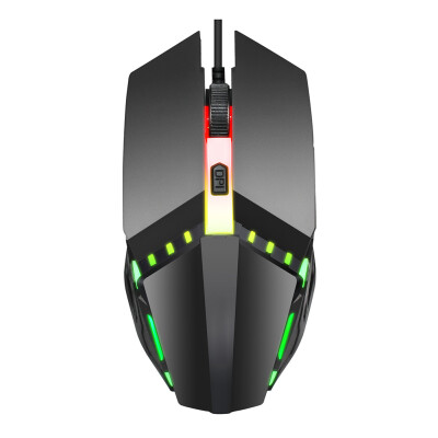 

1600DPI RGB wired gaming mouse 4D backlit ergonomic design gamer mouse office wired optical mouse