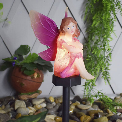 

Willstar Solar Powered Garden LED Lights Pixie Lawn Ornament Waterproof Lamp