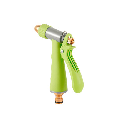

High Pressure Water Spray Gun Brass Nozzle Garden Hose Pipe Connector Car Wash Tool
