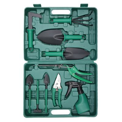 

Willstar Gardening Tools Set Carbon Steel Garden Tools Set with Storage Case-Green