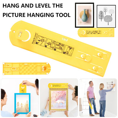 

Willstar Picture Hanging Tool Portable Picture Hanger Levels Marking Tool Mini Acrylic Keychain Block Level Vial