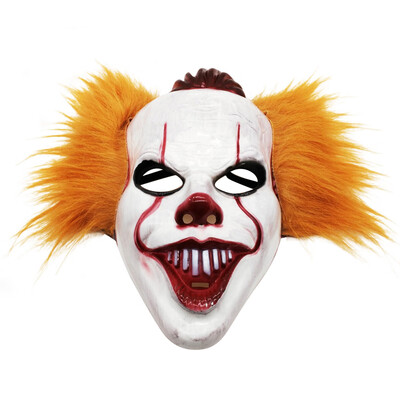 

Willstar 1PCS Novelty Halloween Latex Cover Headgear Clown Ghost Baby Horror Nun-Clown