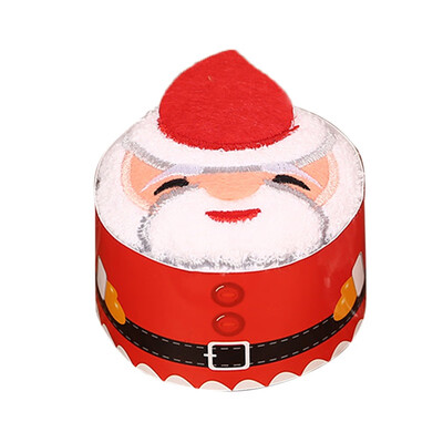 

Christmas Gift Lovely Cotton Christmas Tree Santa Snowman Style Christmas Gift Cake Towel 30x30cm Christmas Decoration