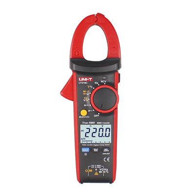 

UNI-T UT216C Multimeters 600A True RMS Digital Clamp Meters Auto Range wFrequency Capacitance Temperature NCV Tester