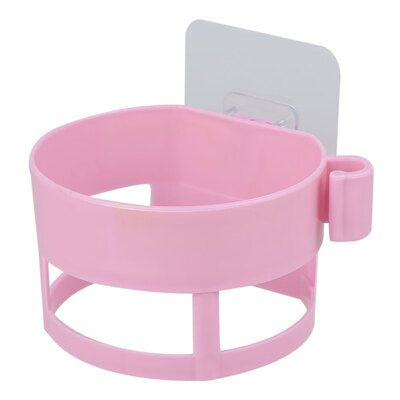 

Willstar 1PCS Nordic Hair Dryer Holder Bathroom Wall Stand Sturdy Adhesive Storage Rack-Purple