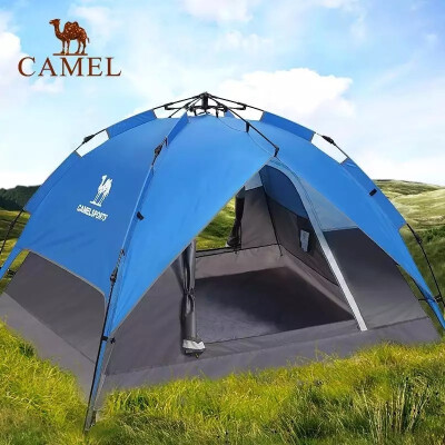 

CAMEL CROWN 2-3 Person Rainproof Instant Camping Tent Automatic Waterproof Pop up Tents for Summer Outdoor Backpacking