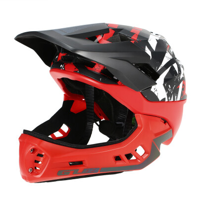 

GUB Detachable Full Face Helmet for Child Cycling Skating Skiing Reflective Safety Helmet with Visor&Warning Light