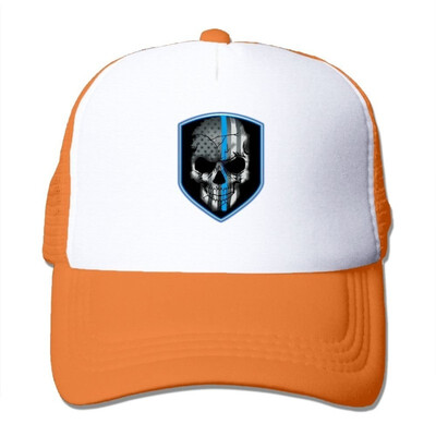 

Xin Pilig Thin Blue Line Horizontal FlagpngAdjustable Hat Trucker Cap Baseball Hat