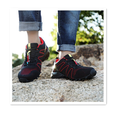 

Summer breathable mesh shoes outdoor hiking casual shoes non-slip wear-resistant sports climbing shoes summer upstream shoes mesh