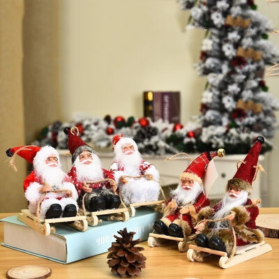 

Willstar 2021 NEW Santa Claus Doll 2020 Christmas Tree Ornament Merry Christmas Decorations for Home Navidad Natal Gifts New Year