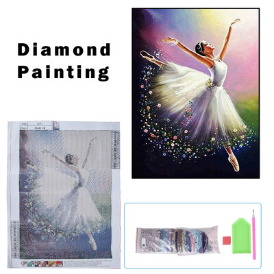 

Willstar 5D Diamond Painting Embroidery Cross Crafts Stitch Arts Kit Home Decor Xmas