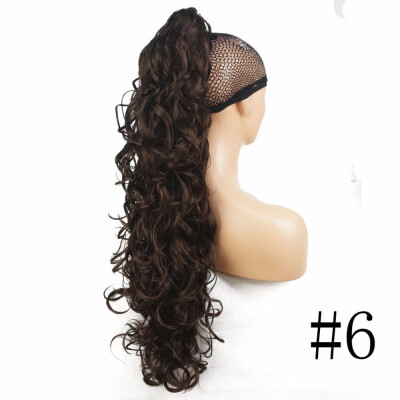 

StrongBeauty Long Curly Claw Clip Ponytail Hairpiece Hair Extensions 32 inch Synthetic Heat Resistant Fiber