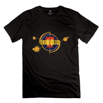 

Fashion Tomorrowland Logo Movie Mens Tee Black