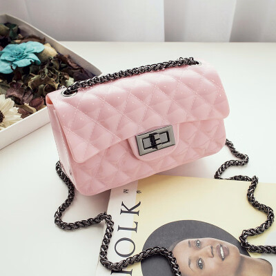 

Famous Brand Diamond Lattice Messenger Bags Luxury Chain Bag Quilted Designer Handbags Women Pink Vintage Small Crossbody Bags