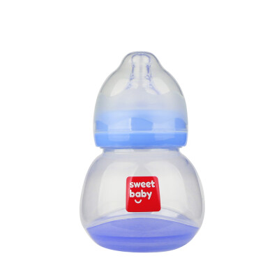 

Baby Bottle Temperature Sensing Anti-colic Milk Juice Trainging Feeding 150ml Blue