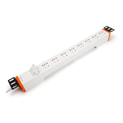 

Good work lengon PDU cabinet socket plug strip board wiring board 8 new national standard control with switch cabinet machine tow board full length 2 m XD-CL08