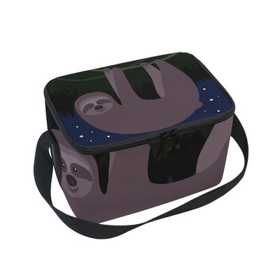 

ALAZA Insulated Lunch Box Healthy Dream Lunch Bag for Men Women Portable Tote Bag Cooler Bag