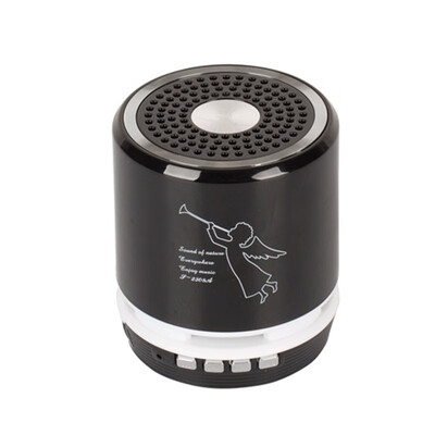 

Gute hot mini column LED light Bluetooth wireless speaker woofer Radio FM handfree portable enceinte bluetooth portable puissant