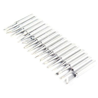

17PcsLot Lead-Free Soldering Iron Tip AOYUE 900M-T High Quality For HAKKO 936 SAIKE ATTEN YIHUA Soldering Station