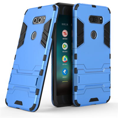 

Goowiiz Phone Case For LG Q6G7V30V30sK8 2018 Armor PCTPU Silicone Hard Bracket Double Protection