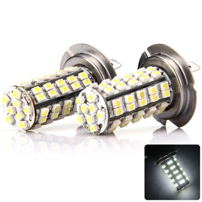 

Pair of Sencart H7 PX26D 5W Car Forward Light SMD-3528 x 68 LEDs Fog Lamp White Light