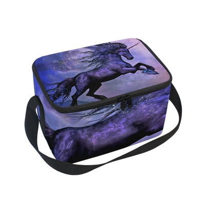 

Lunch Box Insulated Lunch Bag Large Cooler Unicorn Magic With Star Tote Bagfor Kids Men Women