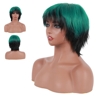 

Willstar My Hero Academia Deku Izuku Midoriya Short Cosplay Wig Fashion Synthetic Hair US
