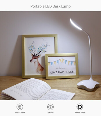 

HG - BL007 3 Levels Dimmable LED Touch Sensor Desk Light