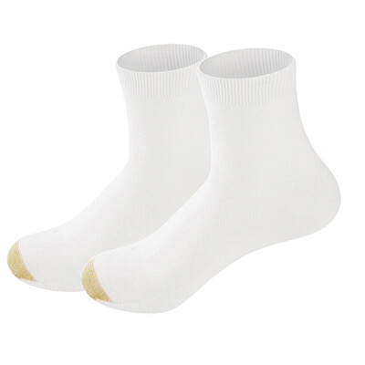 

LifeWheel Mens Business Bamboo Antibacterial Breathable Mid Length Daily Crew Casual Cotton Socks